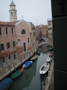 Canal from room