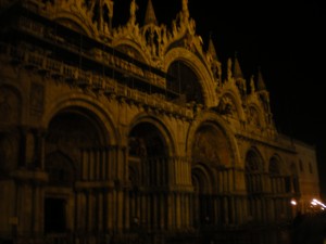 S. Marco at night