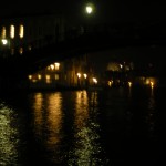 Adcademia bridge at night